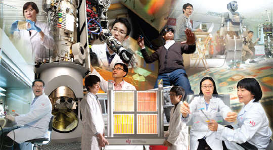 한국과학기술연구원(KIST)이 '2066, beyond MIRACLE'을 비전으로 로봇, 인공지능, 양자컴퓨팅 등 미래기술 개발에 나선다. 가보지 않은 미래를 기술로 여는 도전을 하는 KIST 연구자들의 연구 모습.